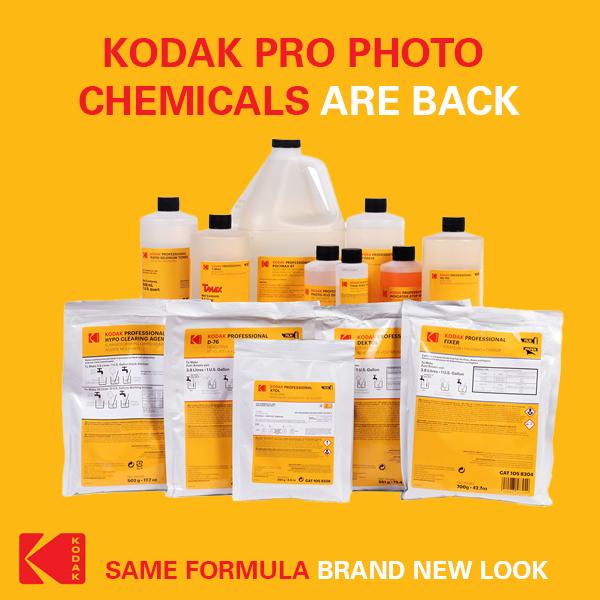 Kodak Professional Photo Chemicals are back