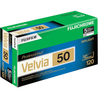 Fujifilm Velvia 50 120 (5 Pack)
