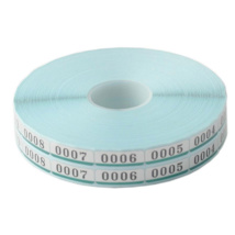 Twin Check Labels Self Adhesive (1 Roll Of 2000 Numbers 7 x 20mm) 
