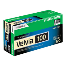 Fujifilm Velvia 100 120 (5 Pack)