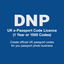 DNP UK E-Passport Code Licence (1 Year or 1500 Codes)