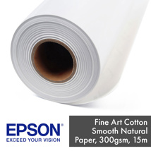 Epson Fine Art Cotton Smooth Natural 300gsm Roll