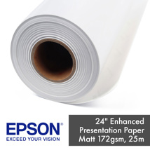 Epson Enhanced Presentation Paper Matt 172gsm (24") 61.0cm x 25m Roll 
