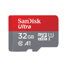 Sandisk Ultra Micro SDHC 32GB + SD Adapter 120MB/s  A1 Class 10 UHS-I Memory Card